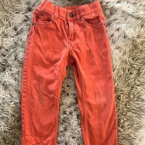 H&M Skinny Jeans 2T Orange Red